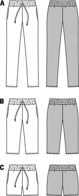 Patron n ° 6938: pants and shorts