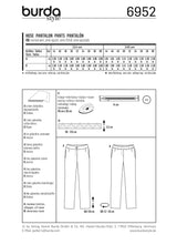 Patron n°6952 : Pantalon