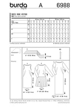 Patron n ° 6988: dress
