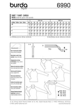 Patron n°6990 : T-shirt