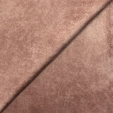 Suédine polyester aspect peau de serpent taupe rosé