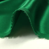 Satin de soie 100% vert impérial