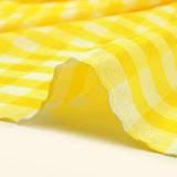 Estelle plated polyviscose yellow background