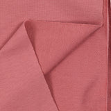 Jersey French Terry Organic Cotton Rosewood