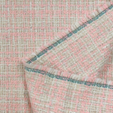 Tweed de polyester lurex Margaret rose