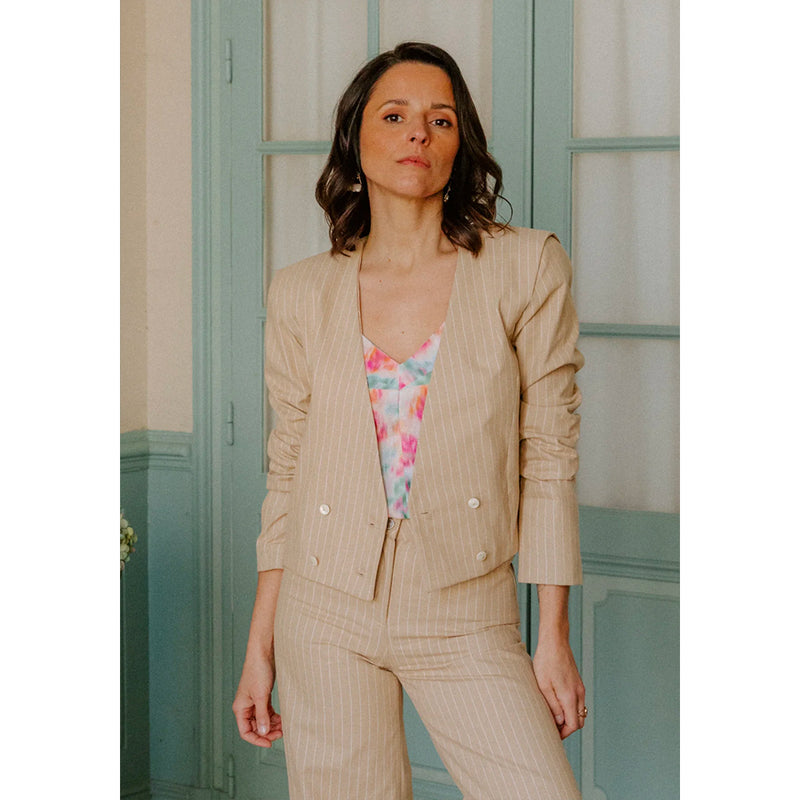 Patron de couture spencer DAMAS