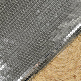 Tulle sequin gris