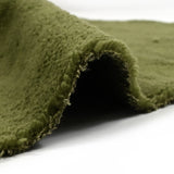 Tela de esponja de bambú verde oliva vendida por metro