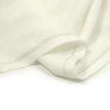 Broady white polyester velvet broken