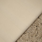 Crêpe georgette de soie rayé ivoire