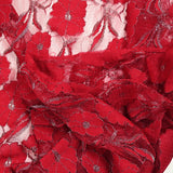 LUREX CAMELIA LUREX LACE RED CAMA