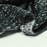 Polyester jersey tangle gray, green and white