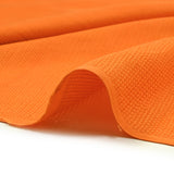 Kelly Orange textured viscose