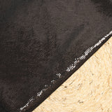 Mousseline à sequins en polyester chocolat