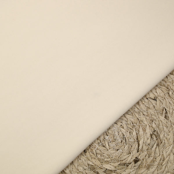 Mousseline de soie élasthanne vanille