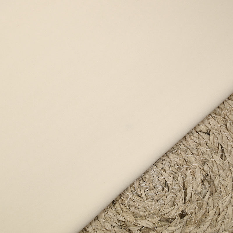 Mousseline de soie élasthanne vanille