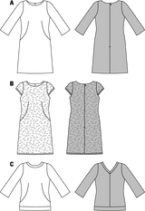 Boss n ° 7031: dress and t-shirt
