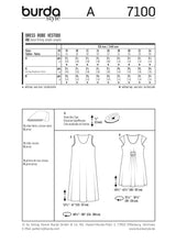 Patron n ° 7100: dress