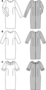 Patron n°7137 : Robe cintrée