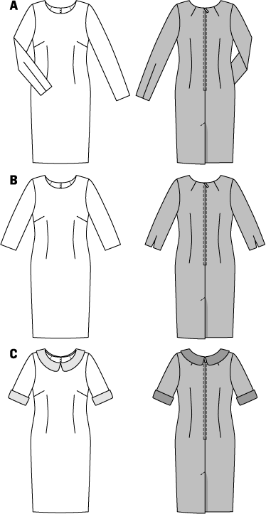 Patron n°7137 : Robe cintrée