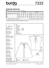 Patron n ° 7333: Robin wood costume