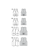 Patron n ° 7810: vest