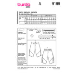 Burda Kids Boss N ° 9199: pantalones