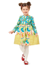 Patron n ° 9373 Burda: puffy dress