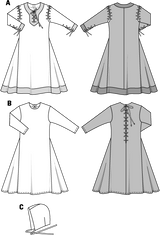 Patron n ° 9473: Children's historic dress disguise