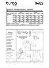 Patron n ° 9482: coordinates for children
