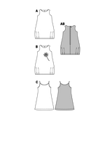 Patron n ° 9544: Dress for girls