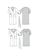 Patron n ° 9620: Children's bathrobe