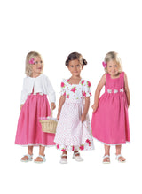 Patrón N ° 9702: Vestido y chaqueta niña