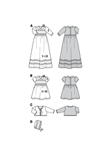 BOSS N ° 9804: Vestido de bautismo