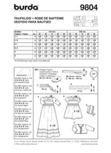 BOSS N ° 9804: Vestido de bautismo