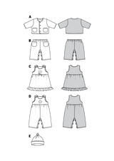Boss n ° 9831: Baby girl set