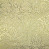 Brocart lamé doré baroque fond écru