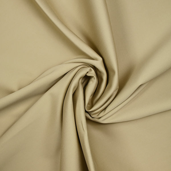 Coton élasthanne beige militaire
