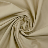 Satin de coton uni sable