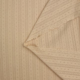 100% beige cotton jersey
