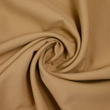 Toile polyester unie camel