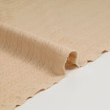 100% beige cotton jersey