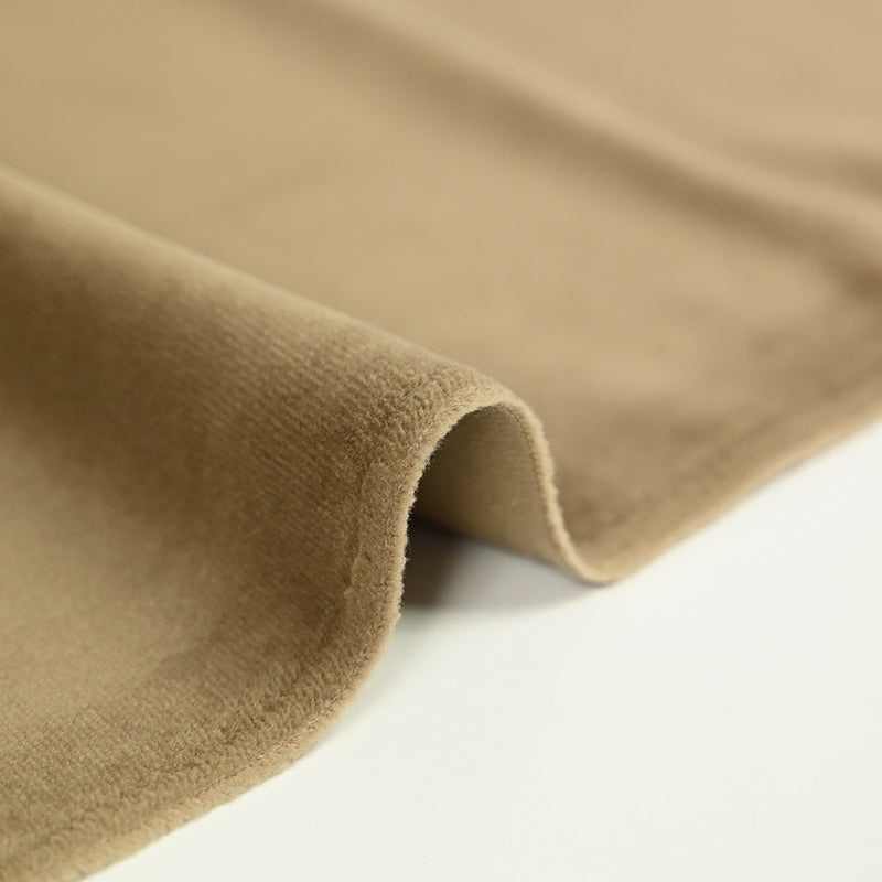 Jersey de velours tout doux taupe