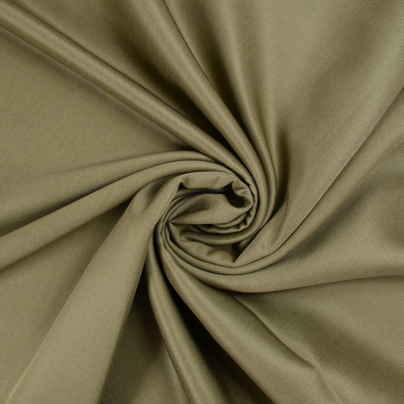 Sergé de viscose fond taupe