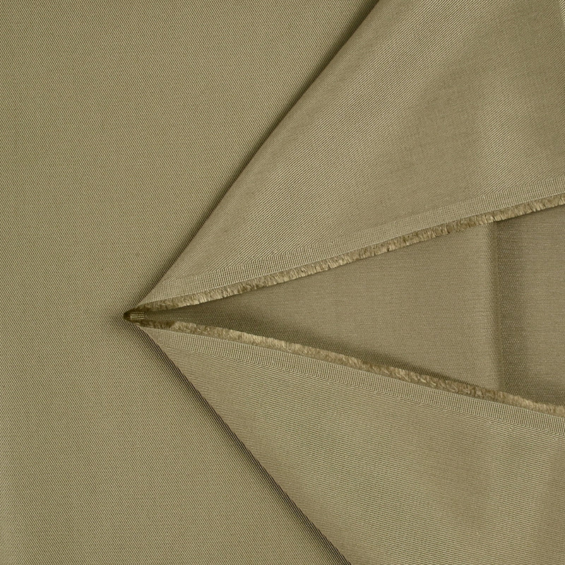 Sergé de viscose fond taupe