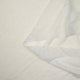 Jersey de polyester dévoré blanc