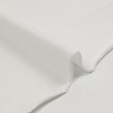 Jersey de coton fin flammé blanc optique