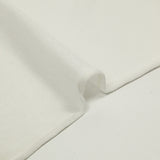 Jersey de coton flammé fin blanc