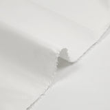 White waterproof coated viscose twill fabric