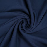 Maille polo bleu marine double face jersey bleu ciel